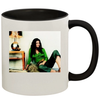 Helena Christensen 11oz Colored Inner & Handle Mug