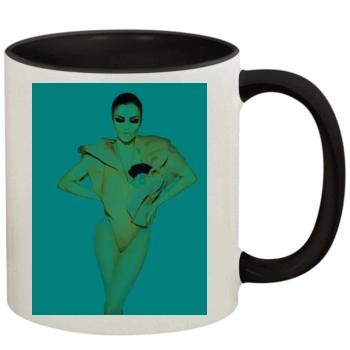 Helena Christensen 11oz Colored Inner & Handle Mug