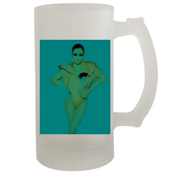 Helena Christensen 16oz Frosted Beer Stein