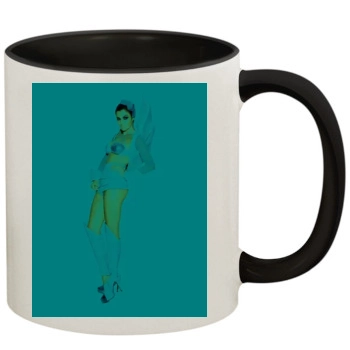 Helena Christensen 11oz Colored Inner & Handle Mug