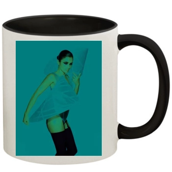 Helena Christensen 11oz Colored Inner & Handle Mug