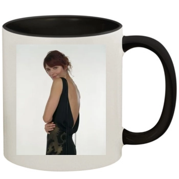 Helena Christensen 11oz Colored Inner & Handle Mug