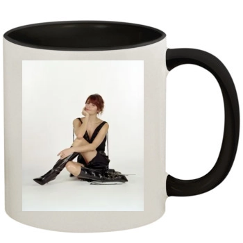 Helena Christensen 11oz Colored Inner & Handle Mug