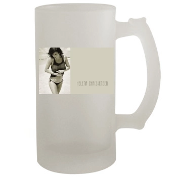 Helena Christensen 16oz Frosted Beer Stein