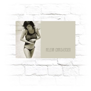 Helena Christensen Metal Wall Art