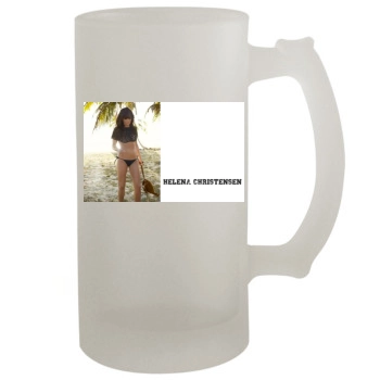 Helena Christensen 16oz Frosted Beer Stein