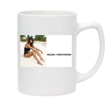 Helena Christensen 14oz White Statesman Mug