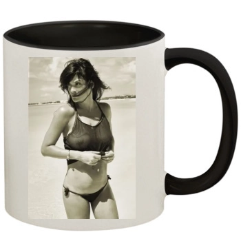 Helena Christensen 11oz Colored Inner & Handle Mug