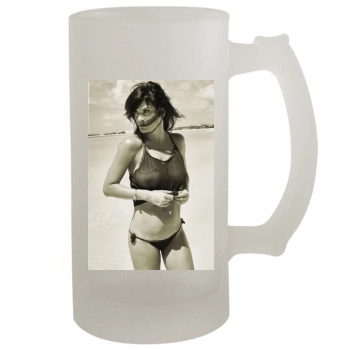 Helena Christensen 16oz Frosted Beer Stein