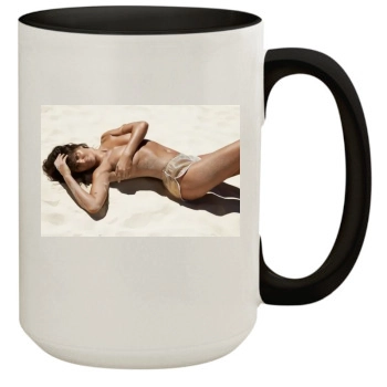 Helena Christensen 15oz Colored Inner & Handle Mug