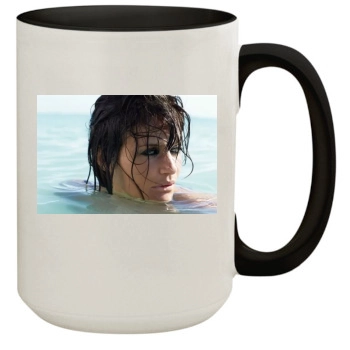 Helena Christensen 15oz Colored Inner & Handle Mug