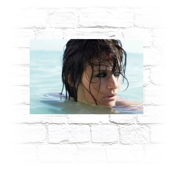 Helena Christensen Metal Wall Art