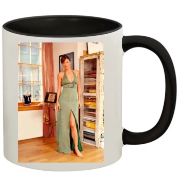 Helena Christensen 11oz Colored Inner & Handle Mug