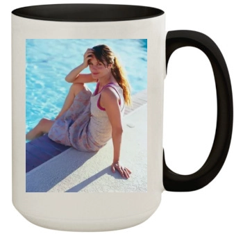 Helena Christensen 15oz Colored Inner & Handle Mug