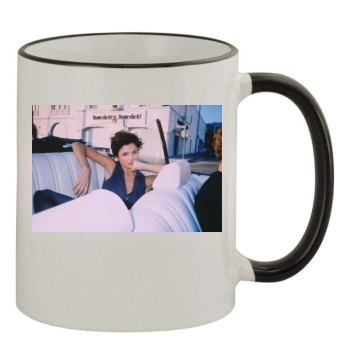 Helena Christensen 11oz Colored Rim & Handle Mug