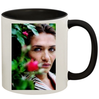 Helena Christensen 11oz Colored Inner & Handle Mug