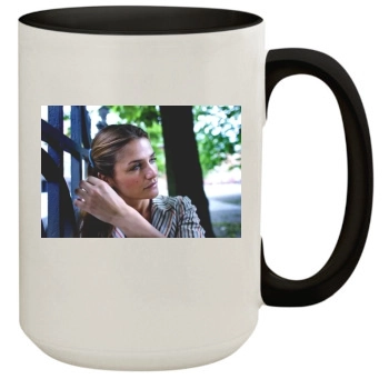 Helena Christensen 15oz Colored Inner & Handle Mug