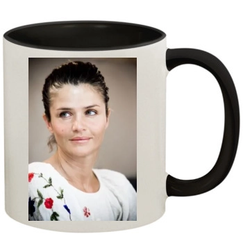 Helena Christensen 11oz Colored Inner & Handle Mug