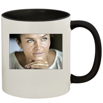 Helena Christensen 11oz Colored Inner & Handle Mug