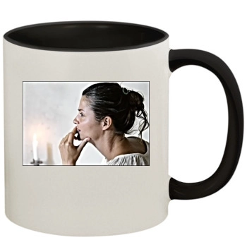 Helena Christensen 11oz Colored Inner & Handle Mug