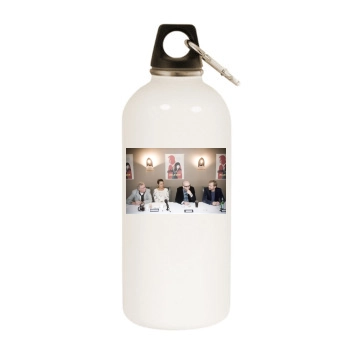 Helena Christensen White Water Bottle With Carabiner