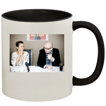 Helena Christensen 11oz Colored Inner & Handle Mug