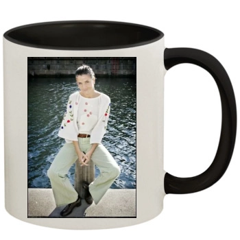 Helena Christensen 11oz Colored Inner & Handle Mug