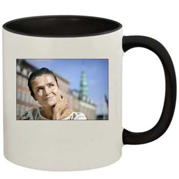 Helena Christensen 11oz Colored Inner & Handle Mug