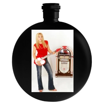 Hilary Duff Round Flask