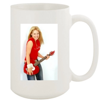 Hilary Duff 15oz White Mug