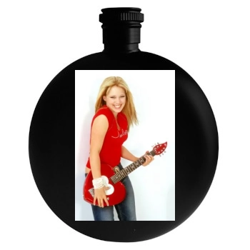 Hilary Duff Round Flask