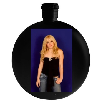 Hilary Duff Round Flask