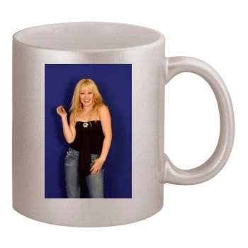 Hilary Duff 11oz Metallic Silver Mug