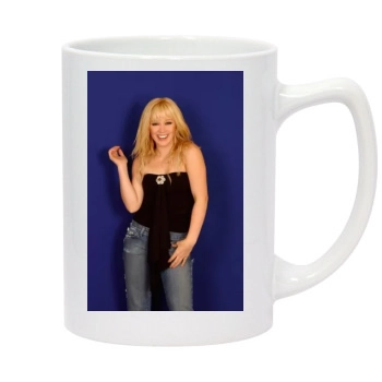 Hilary Duff 14oz White Statesman Mug