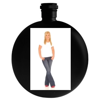 Hilary Duff Round Flask