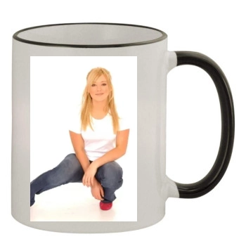 Hilary Duff 11oz Colored Rim & Handle Mug