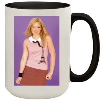 Hilary Duff 15oz Colored Inner & Handle Mug