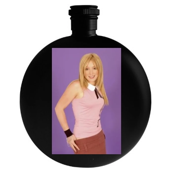 Hilary Duff Round Flask