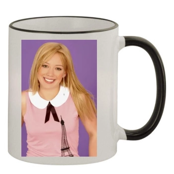 Hilary Duff 11oz Colored Rim & Handle Mug