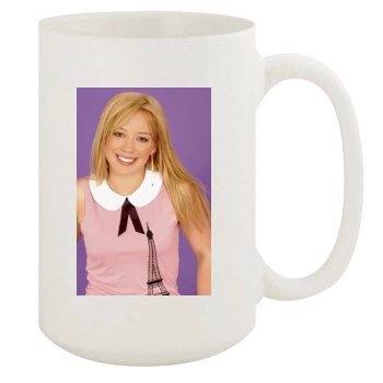 Hilary Duff 15oz White Mug