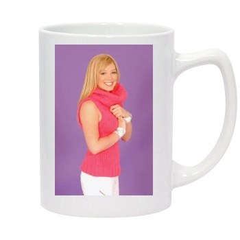 Hilary Duff 14oz White Statesman Mug