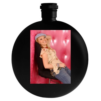 Hilary Duff Round Flask