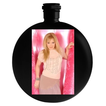 Hilary Duff Round Flask