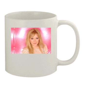 Hilary Duff 11oz White Mug