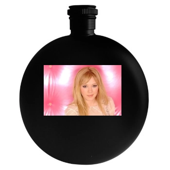 Hilary Duff Round Flask