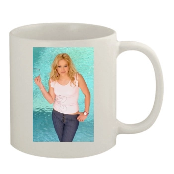 Hilary Duff 11oz White Mug