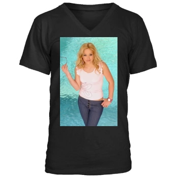 Hilary Duff Men's V-Neck T-Shirt