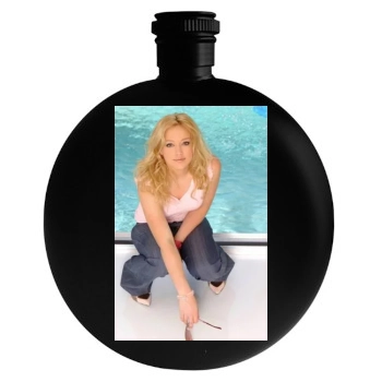 Hilary Duff Round Flask