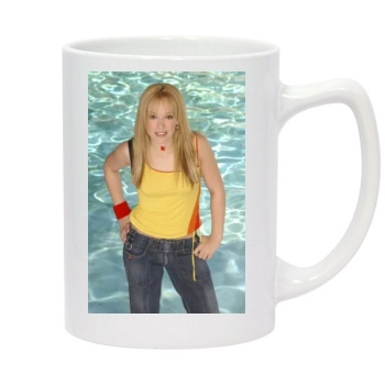 Hilary Duff 14oz White Statesman Mug