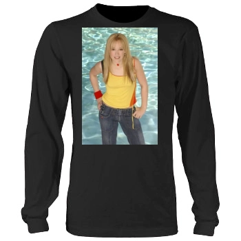 Hilary Duff Men's Heavy Long Sleeve TShirt